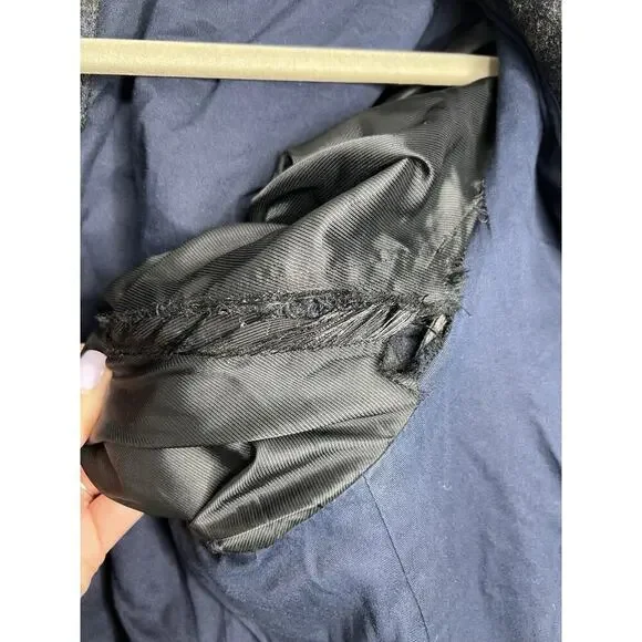 Banana Republic Navy Blue Green Blazer Jacket Women’s Size Small - Picture 10 of 12